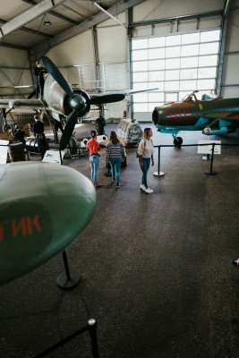 Ausstellung zur Militär- und Luftfahrtgeschichte in der ehemaligen Erprobungsstelle Rechlin
