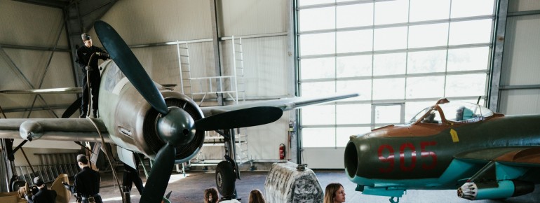 Ausstellung zur Militär- und Luftfahrtgeschichte in der ehemaligen Erprobungsstelle Rechlin
