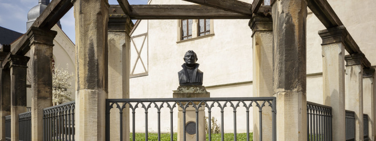 Luther erblickte in seinem Geburtshaus in Eisleben am 10. November 1483 das Licht der Welt.