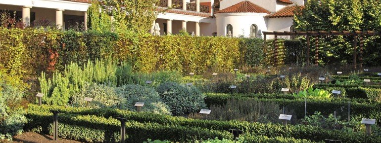Der Garten der Römischen Herberge