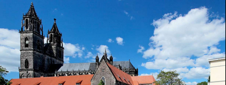 Die Bastion Cleve ist der südöstliche Abschluss der ehemaligen Festung Magdeburg.