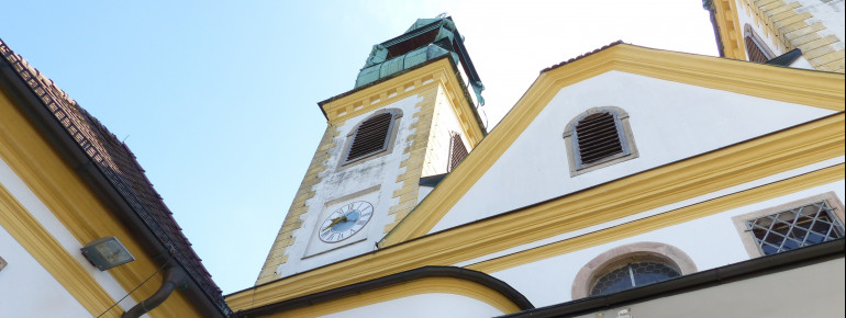 Die barocke Wallfahrtskirche war im 17. Jahrhundert ein wichtiges Pilgerziel