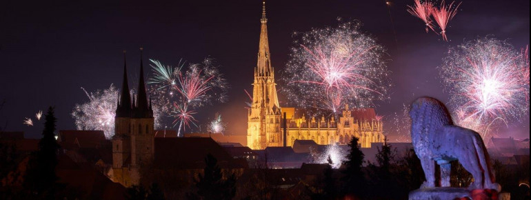 Blick auf die Marienkirche