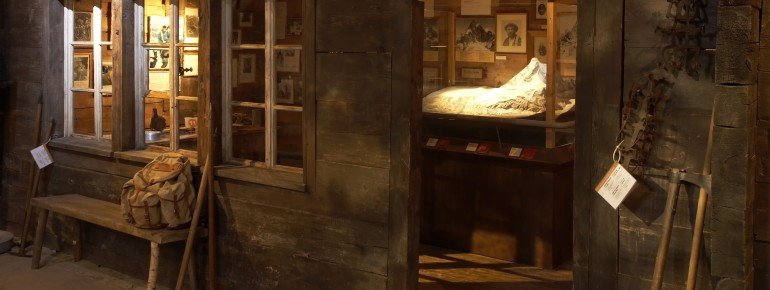 Das Bergführerhaus im Matterhorn Museum Zermatlantig