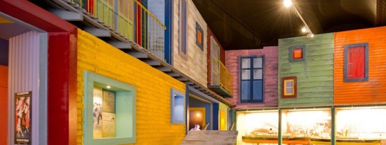 Das Meeresmuseum Galata in Genova das größte seiner Art in Italien.