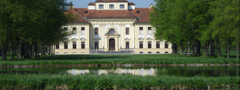 Im Garten bei Schloss Lustheim