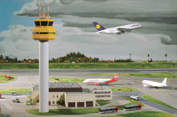 Auf dem Knuffingen Airport finden t&auml;glich rund 360 Starts und Landungen statt.