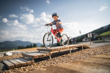 In der Bike Area ist für jedes Könner-Level etwas dabei.