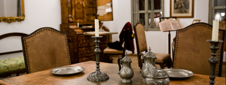 Im Geburtshaus erhältst du Einblick in das Leben im 18. Jahrhundert.