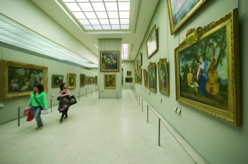 Aufgeteilt in hunderte Räume wird der Besucher durch die Ausstellung geleitet.