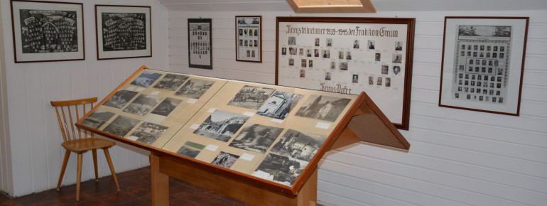 Blick ins Museum Alt Graun