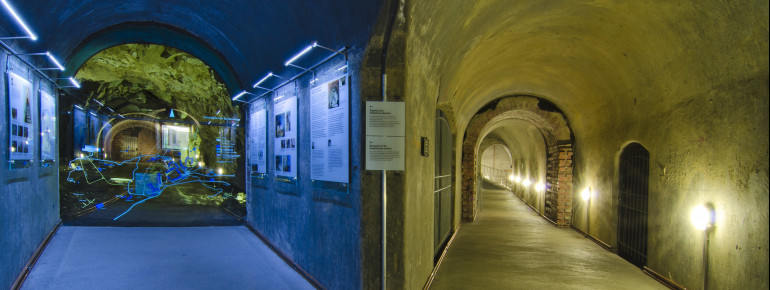 Bunkeransicht der Dokumentation Obersalzberg.