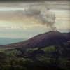 Blick auf den Turrialba, den zweithöchsten Vulkan Costa Ricas