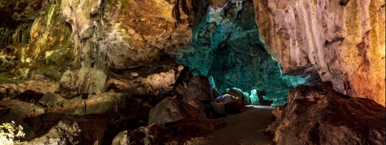 Die Nebelhöhle kann selbstständig besichtigt werden.