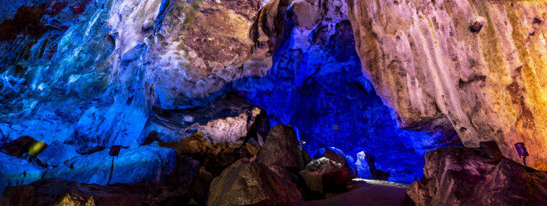 In der Nebelhöhle gibt es mehrere Hallen zu entdecken.