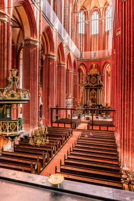 Die Nikolaikirche in Wismar kann kostenlos besichtigt werden.