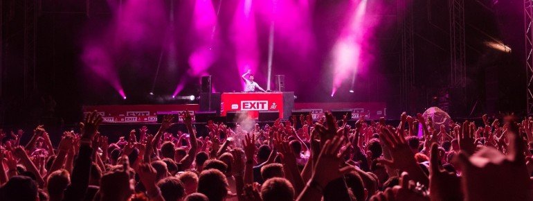 Das EXIT-Festival ist das größte Musikfestival in Südosteuropa.