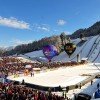 Die Olympiaschanze in Garmisch-Partenkirchen ist einer der Austragungsorte der Vierschanzentournee.