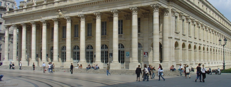 Das Grand Théâtre von Bordeaux