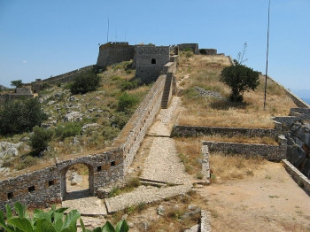 Blick auf die Burg Palamidi