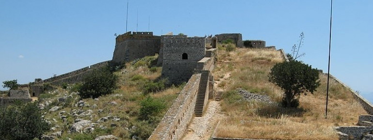 Blick auf die Burg Palamidi