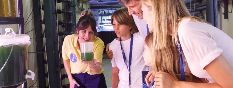 Das Palma Aquarium bietet Besuchern interaktive Führungen.