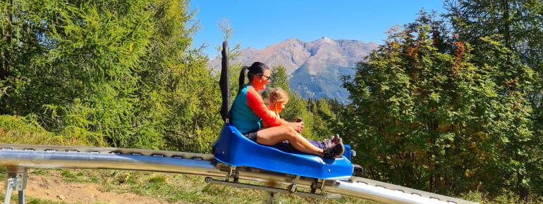 Die neue Sommerrodelbahn in Sterzing eignet sich ideal als Ausflugsziel für Familien.