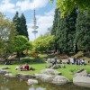 Genieße die Ruhe und Natur in Planten un Blomen mitten in Hamburg.