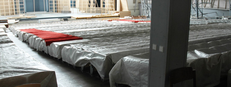 Blick ins Passionstheater