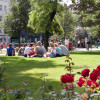 Eine beliebte Rastmöglichkeit- Der Park Smetanovy Sady