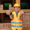 Die Baustelle mit Steinbruch ist die neuste Spielewelt im Park.
