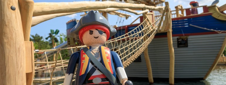 Die Piratenwelt sorgt für jedemenge Spaß.