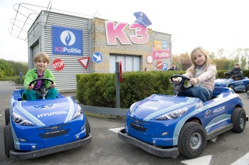 Im K3-Verkehrspark lernst du spielerisch die Verkehrsregeln.