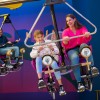 Mit den "Flying Bikes" schwebst du hoch hinaus.