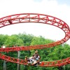 Action pur in der rotierenden Achterbahn Vicky The Ride.