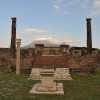 Reste des Apollon Tempels