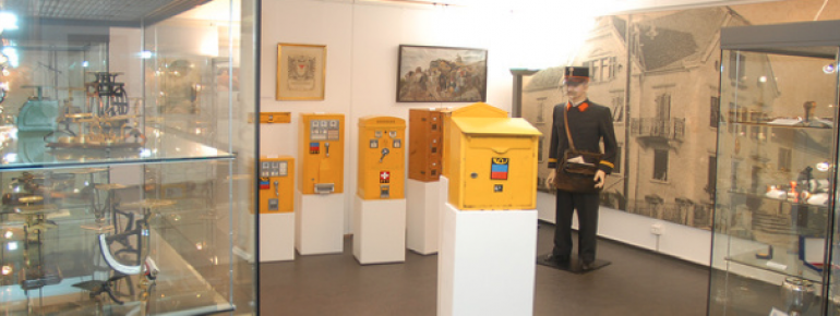 Hier kann man die Geschichte des Liechtensteinischen Postwesens hautnah erleben