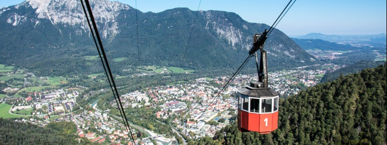 Die Predigtstuhlbahn wurde im Sommer 1928 in Betrieb genommen.