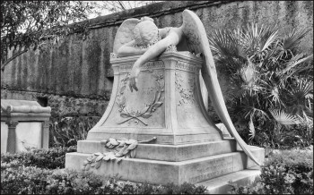 Der Angel od Grief trauert am Grab des amerikanischen Bildhauers William Wetmore Story.