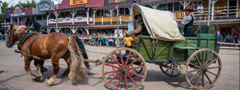 Mit der Kutsche durch Pullman City