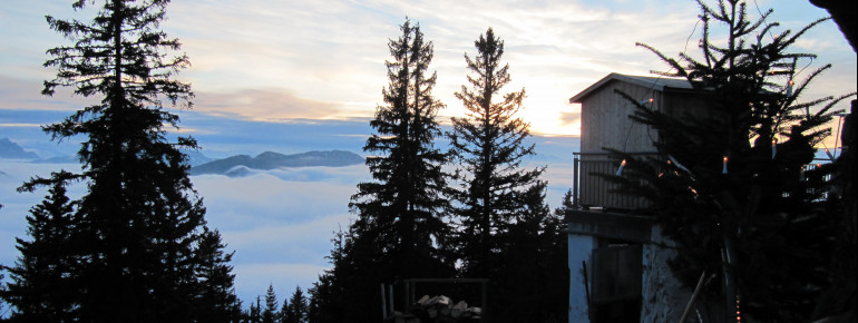 Die RauschBergweihnacht ist einer der höchstgelegenen Weihnachtsmärkte Europas.