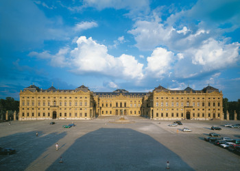 In der Residenz Würzburg kannst du insgesamt 40 Stilräume besichtigen.