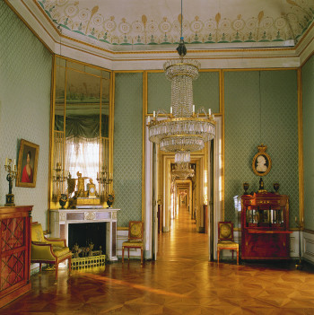 Das Schreibzimmer des Königs im Residenzschloss Ludwigsburg.