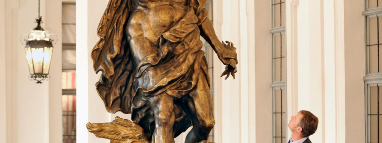 Der goldene Jupiter innen