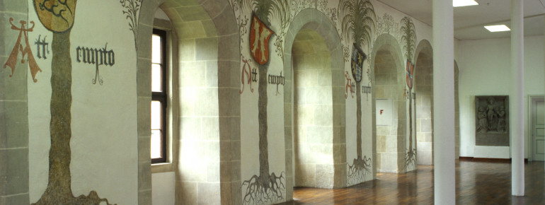 Der Palmensaal ist der zentrale Empfangssaal des Schlosses.