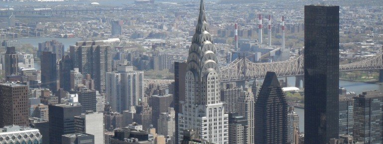 Aussicht auf das Chrysler Building