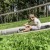Mit der Doppel-Sommerrodelbahn könnt ihr sogar Wettrennen fahren.