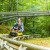 Die Sommerrodelbahn ist fast 1.000 Meter lang.