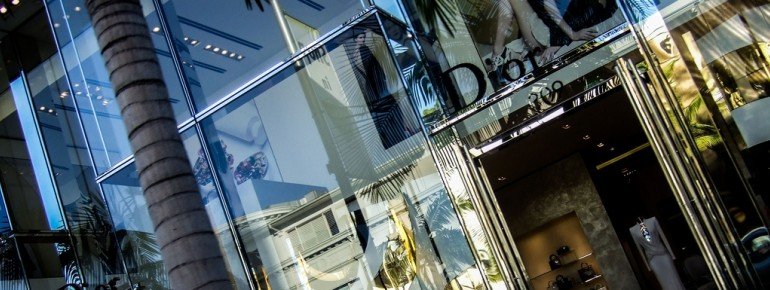 Zahlreiche Luxus-Marken haben hier ihre Stores