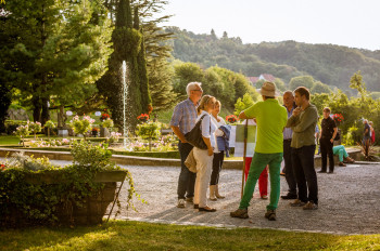 Die Führungen am Schloss Arenenberg werden in verschiedenen Sprachen angeboten.